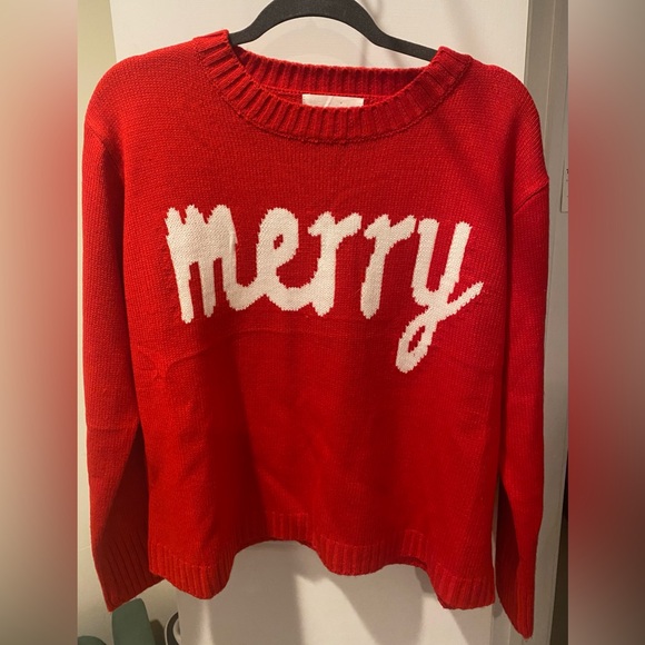 GU Panache Red 'Merry' Crew Neck Sweater
Worn Once - Picture 3 of 5